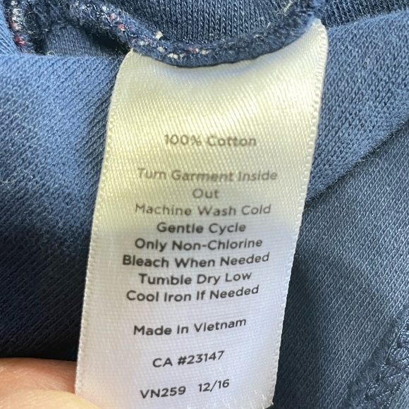 Talbots Border-Print Midi Dress Women’s Size S Sleeveless Stretch Knit Americana - Picture 7 of 9